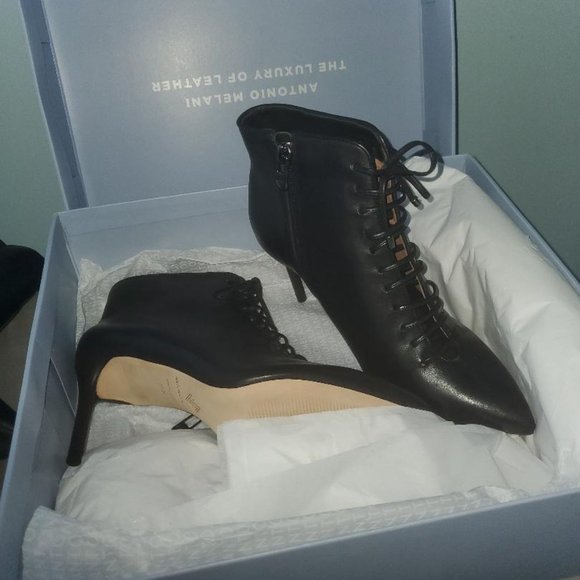 New without tags Antonio Melani lace up boots - Picture 1 of 3